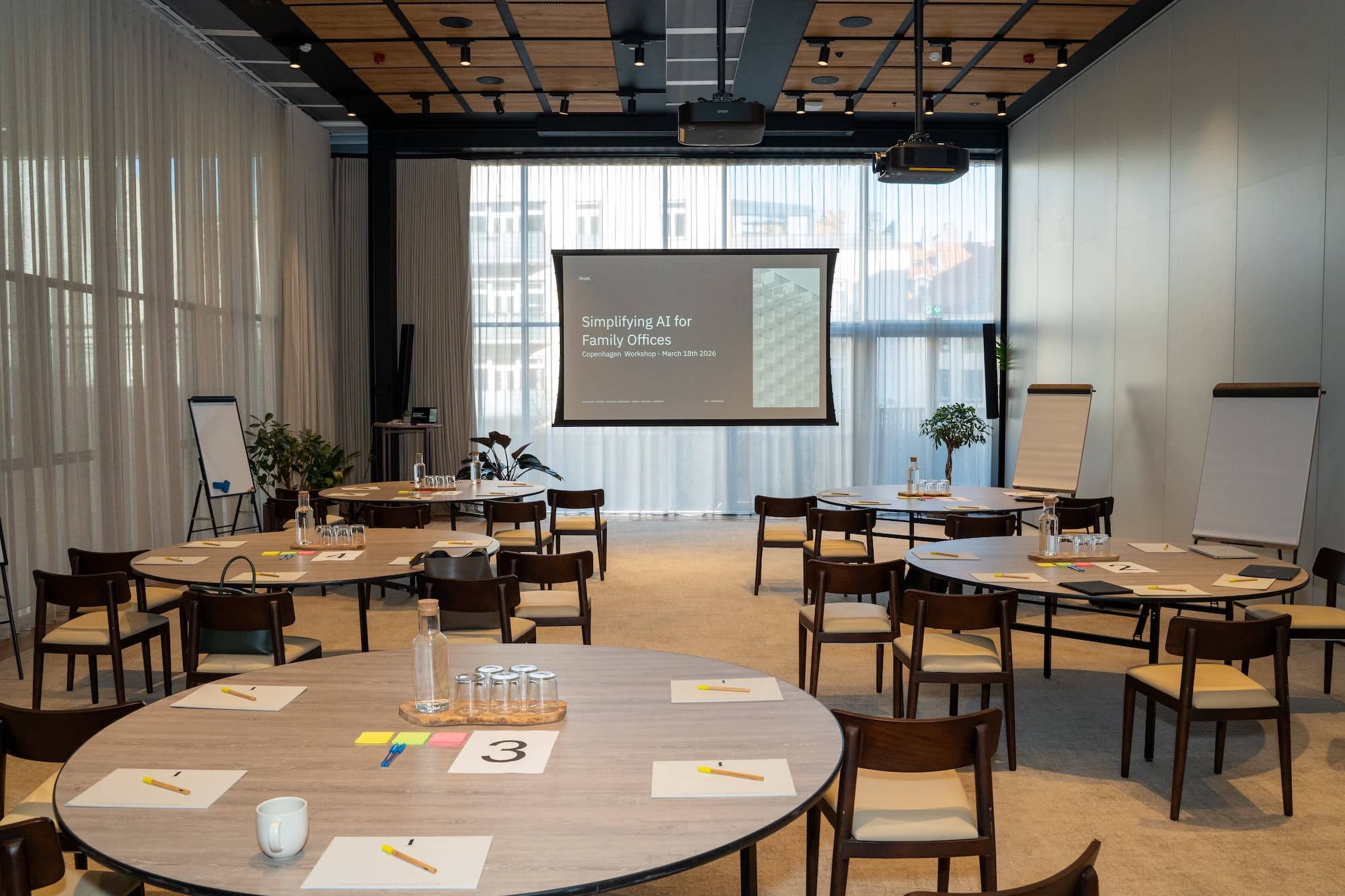Simplifying AI for Family Offices workshop session