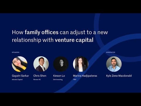 Family Offices and Venture Capital