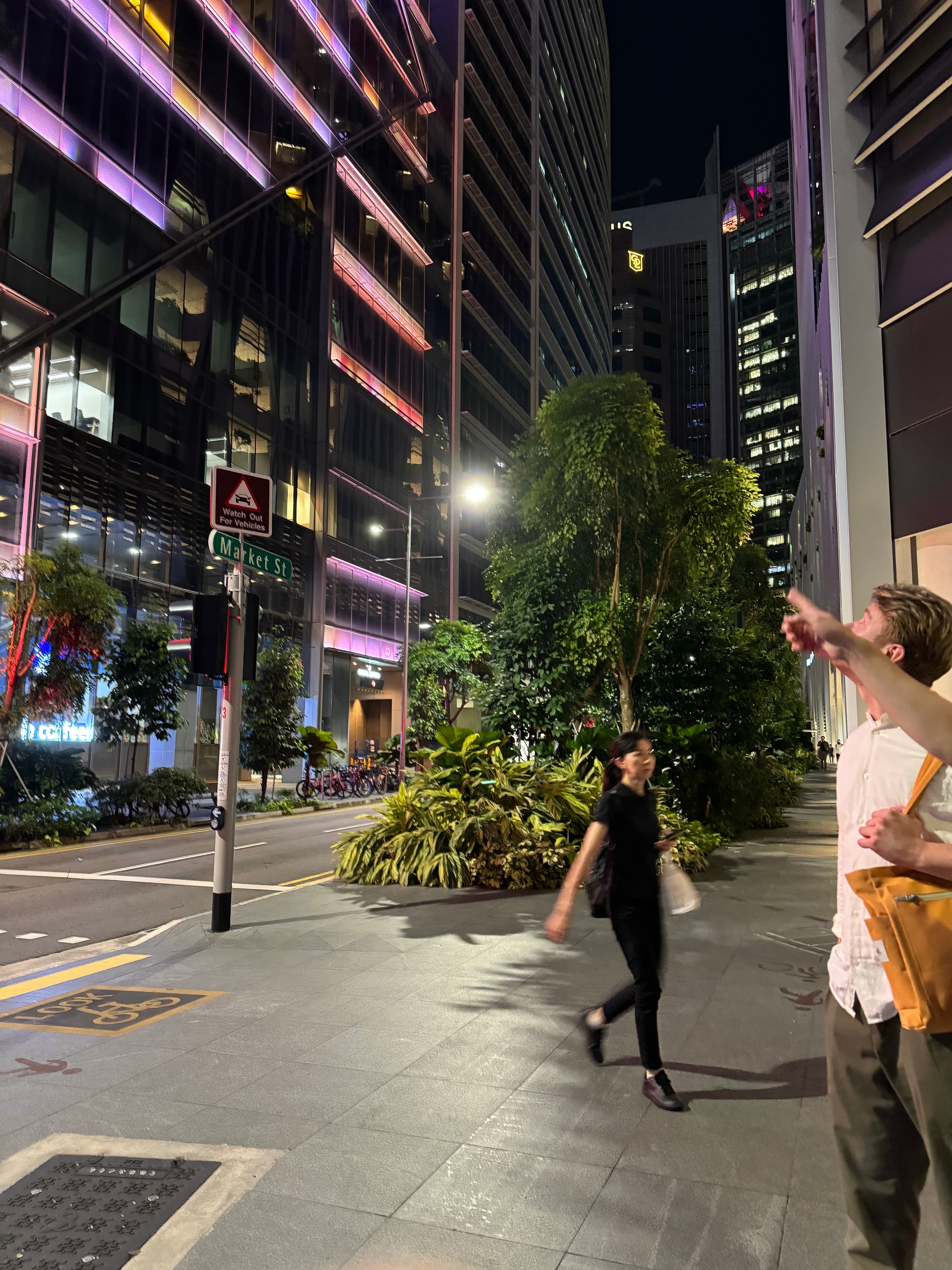 Singapore at night