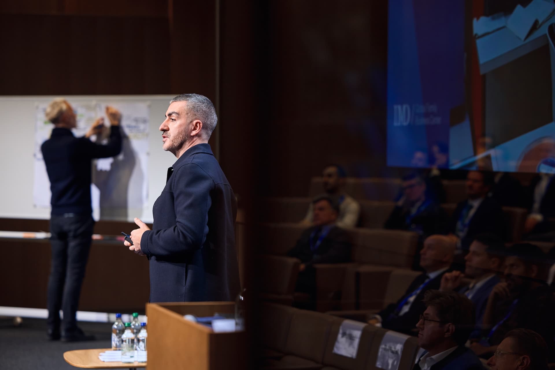 Speaking to an audience