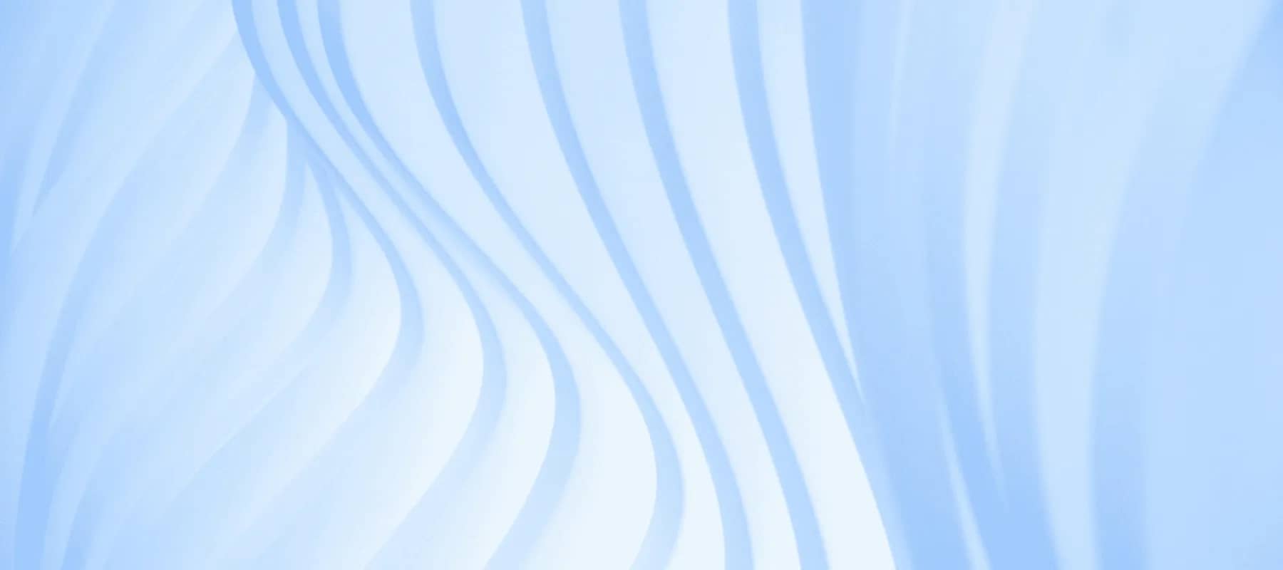 The future of family offices, soft blue curves flowing across a pale field.