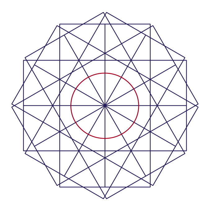 Abstract wireframe illustration representing global family office services